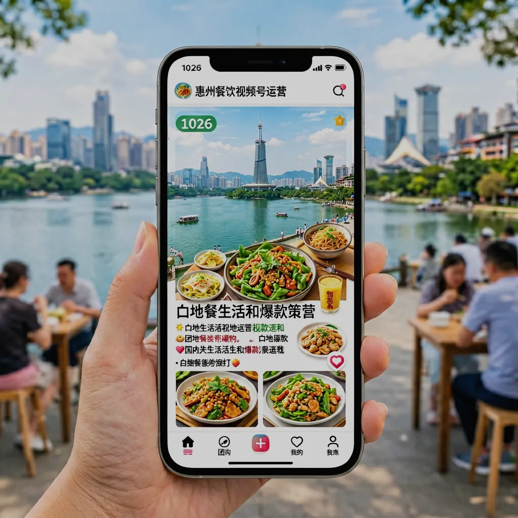 2026惠州餐饮视频号本地生活运营指南：从0到1的爆款与转化策略