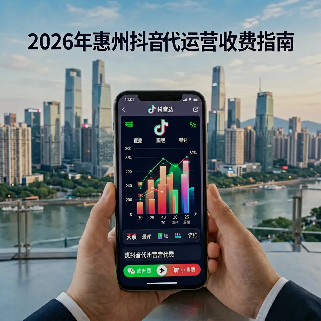 2026惠州抖音代运营公司收费标准全解析：避坑指南与选型建议