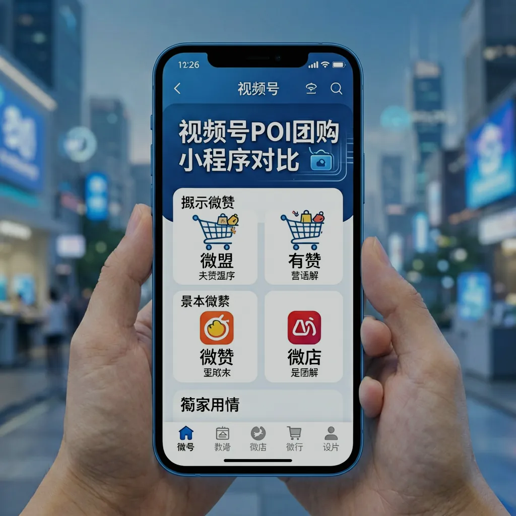 2026年视频号POI团购小程序盘点：功能对比与选型指南